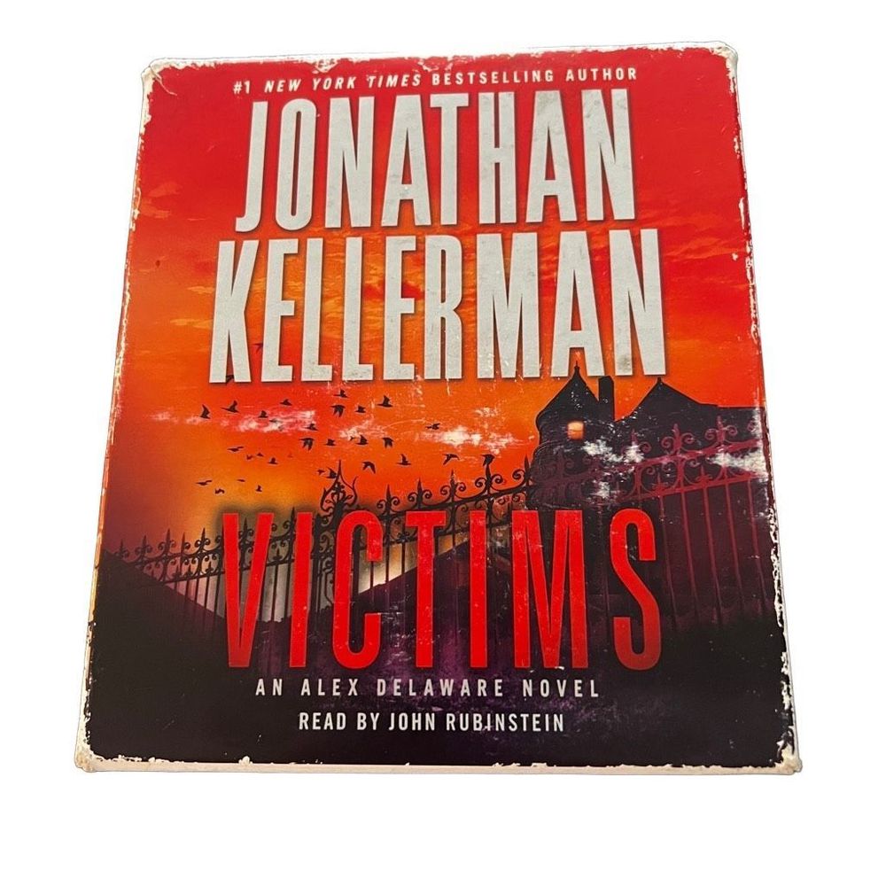 Jonathan Kellerman Victims Audiobook‎ 6 Compact Discs Previously Library Item